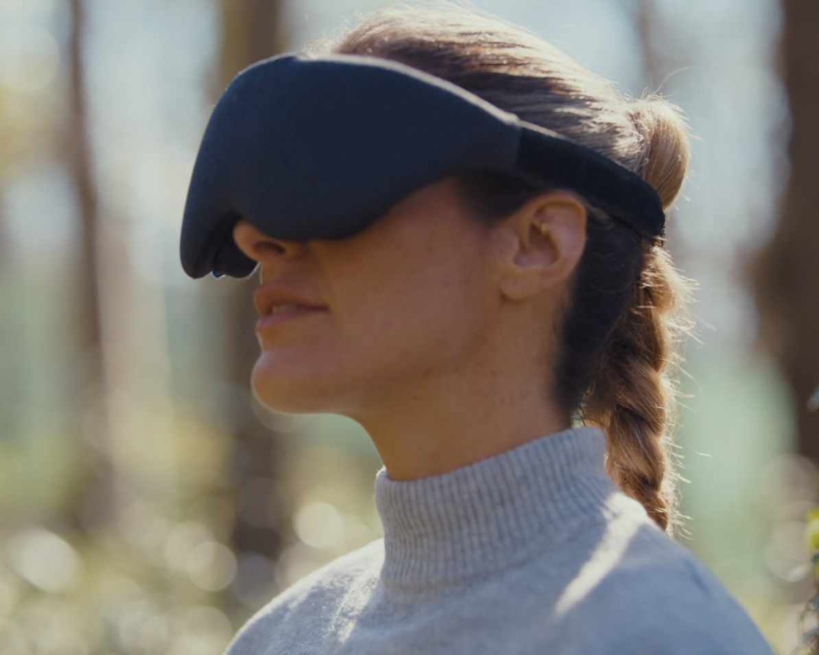 Woman wearing Lumenate Nova